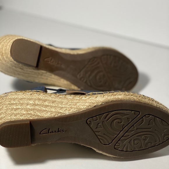 Clarks Artisan Navy Blue Leather Petrina - Picture 3 of 8